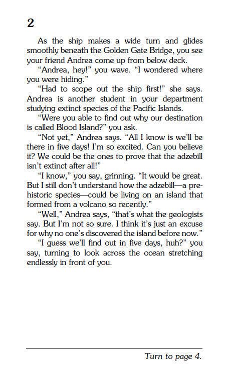 Blood Island, Children's Book