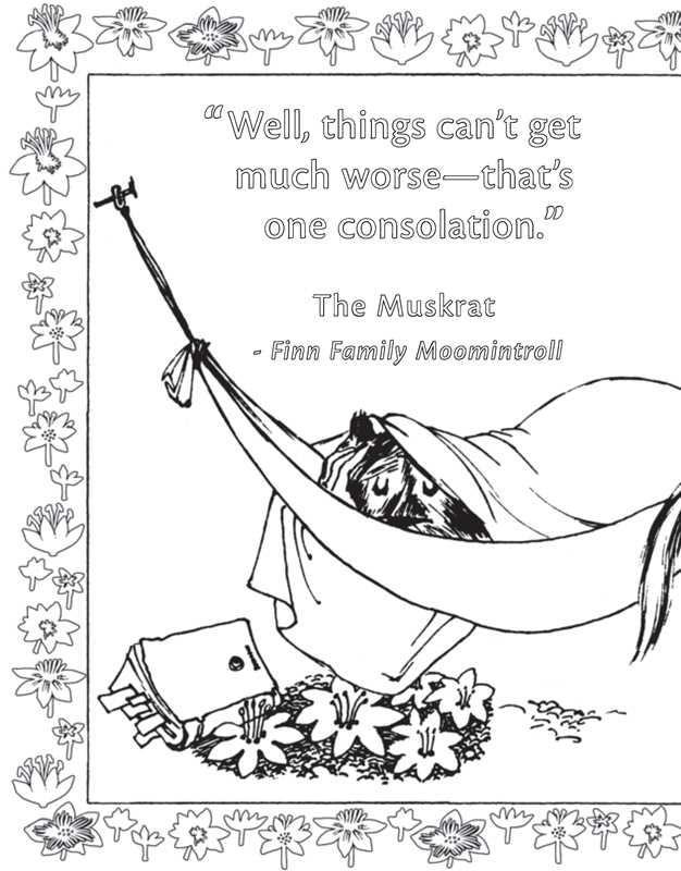 Coloring Book - Moomin