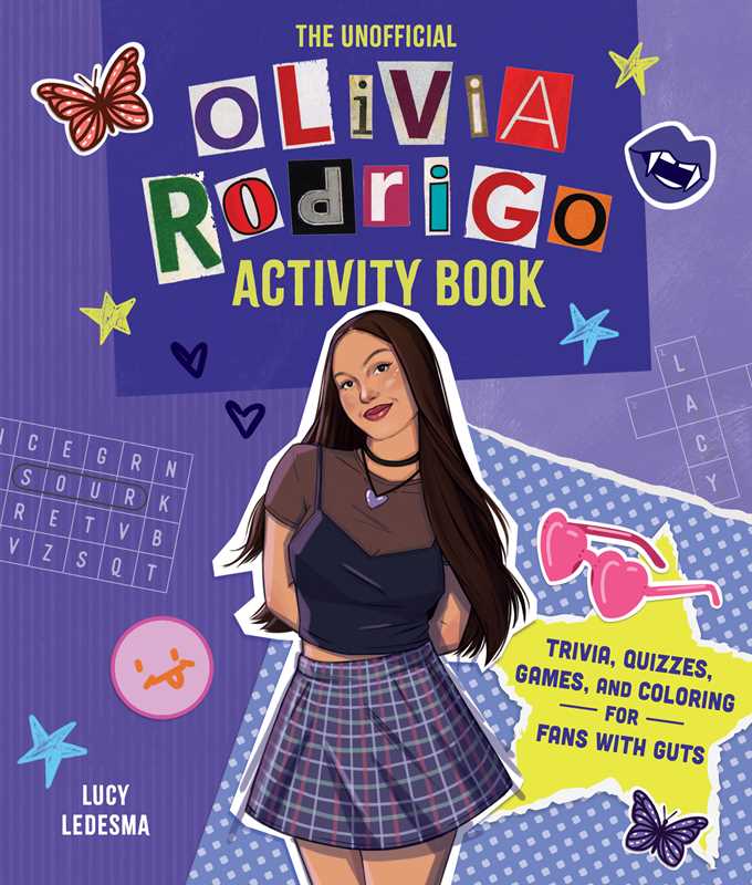 Activity Book - Unofficial Olivia Rodrigo