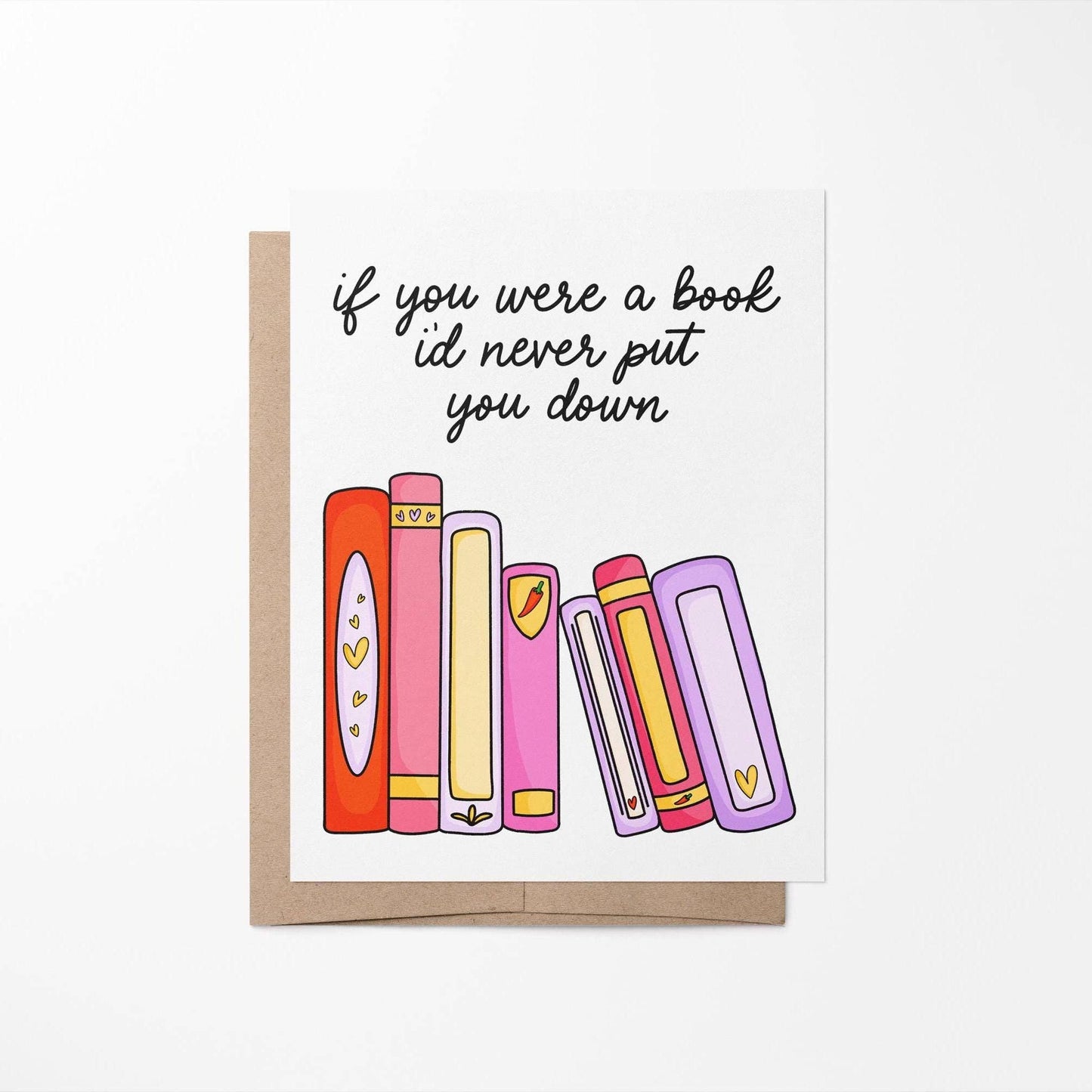 Greeting Card - If You Were a Book