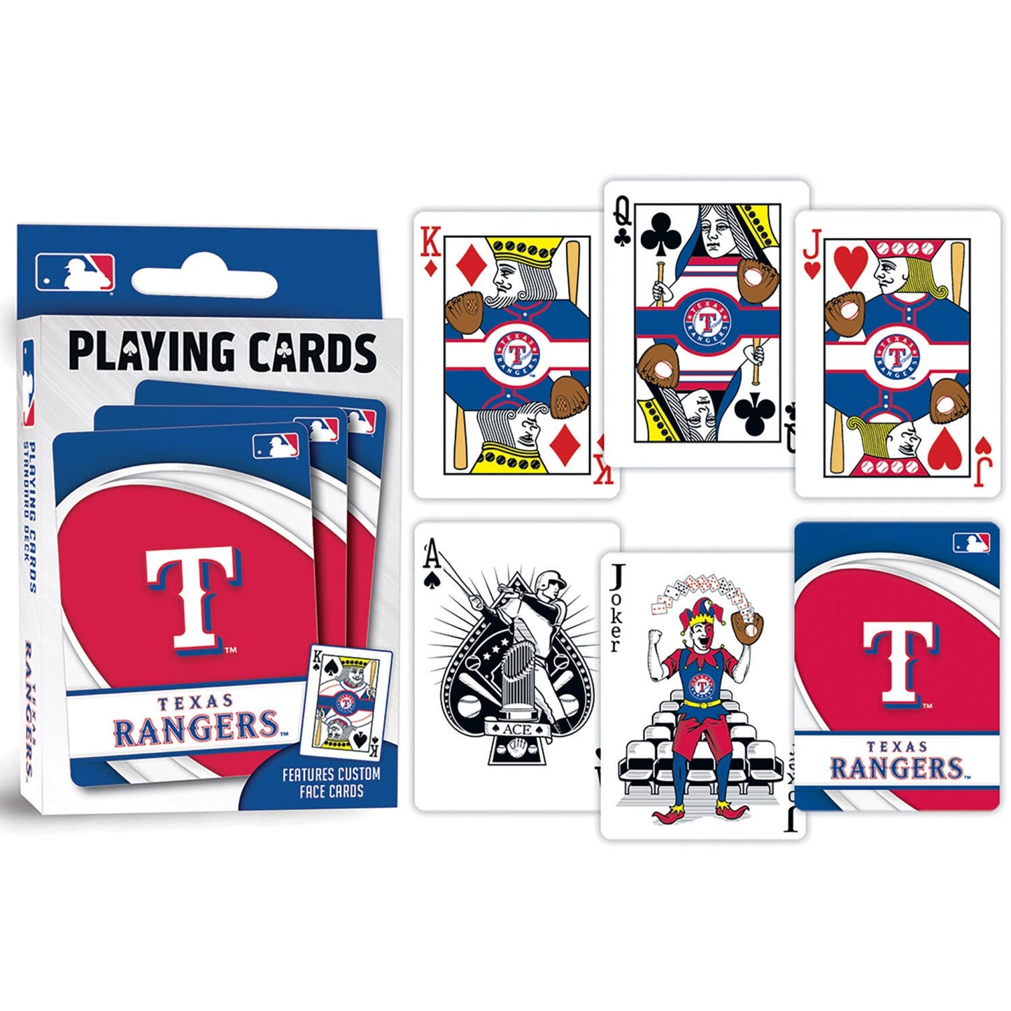 Texas Rangers MLB Playing Cards
