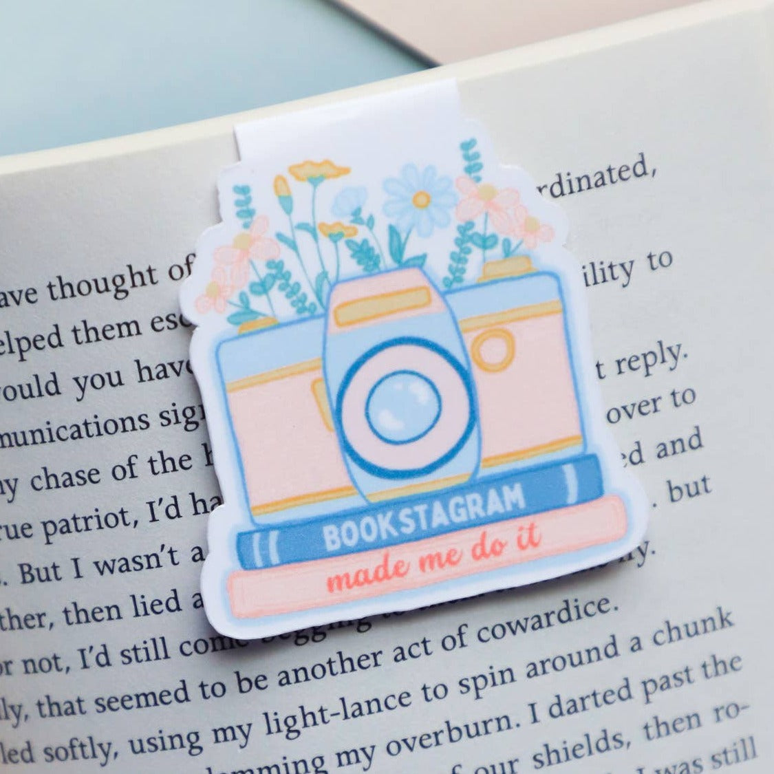 Furever Booked - Bookstagram Made Me Do It Magnetic Bookmark