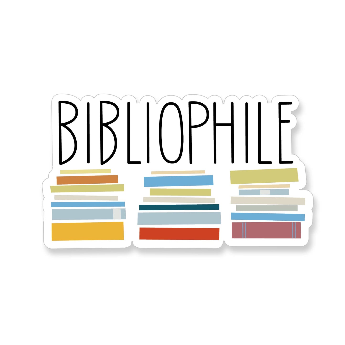 Apartment 2 Cards - Large Bibliophile Sticker