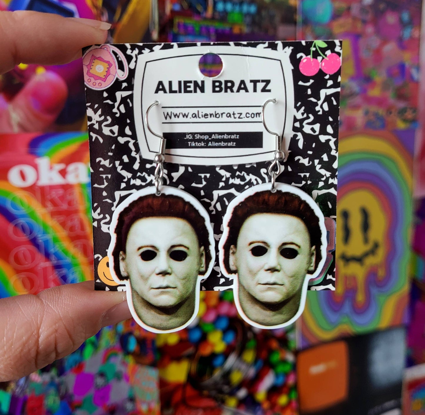 Earrings - Michael Myers