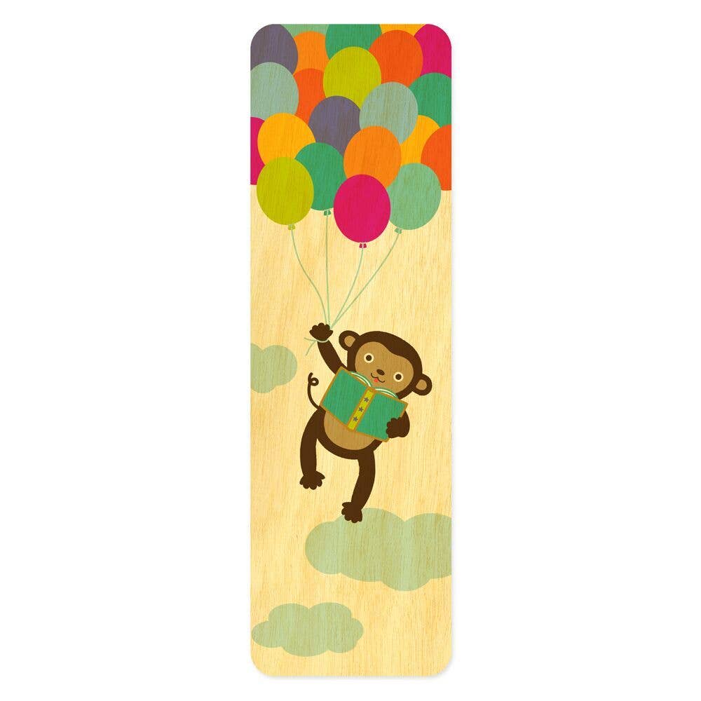 Night Owl Paper Goods - Reading Monkey Bookmark