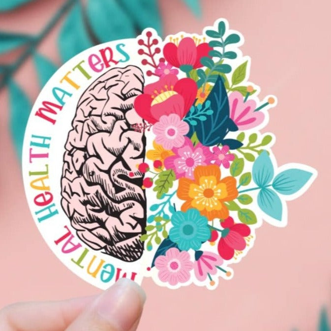 EnchantingSunshine - Mental Health Matters Sticker