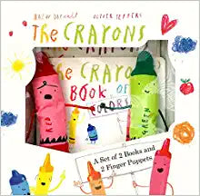 The Crayons: A Set of Books and Finger Puppets