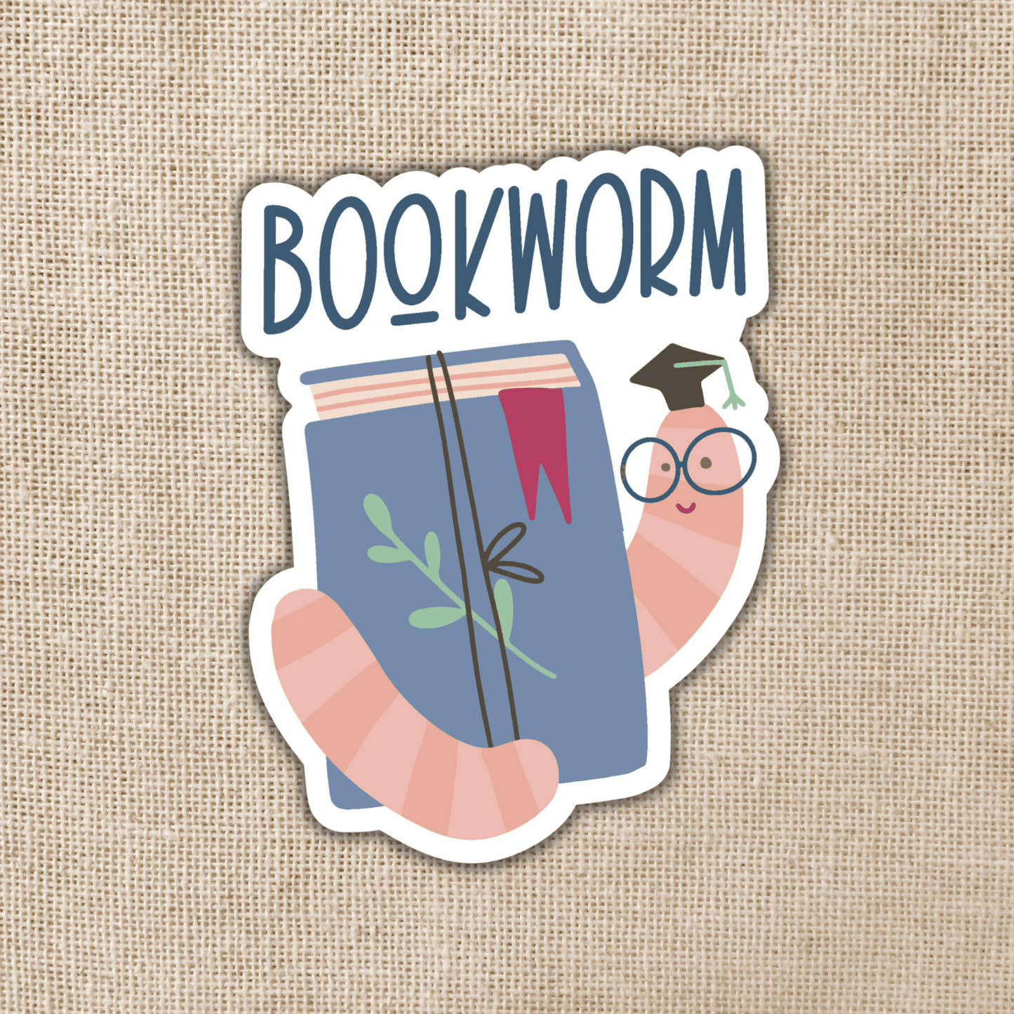 Wildly Enough - Bookworm Sticker