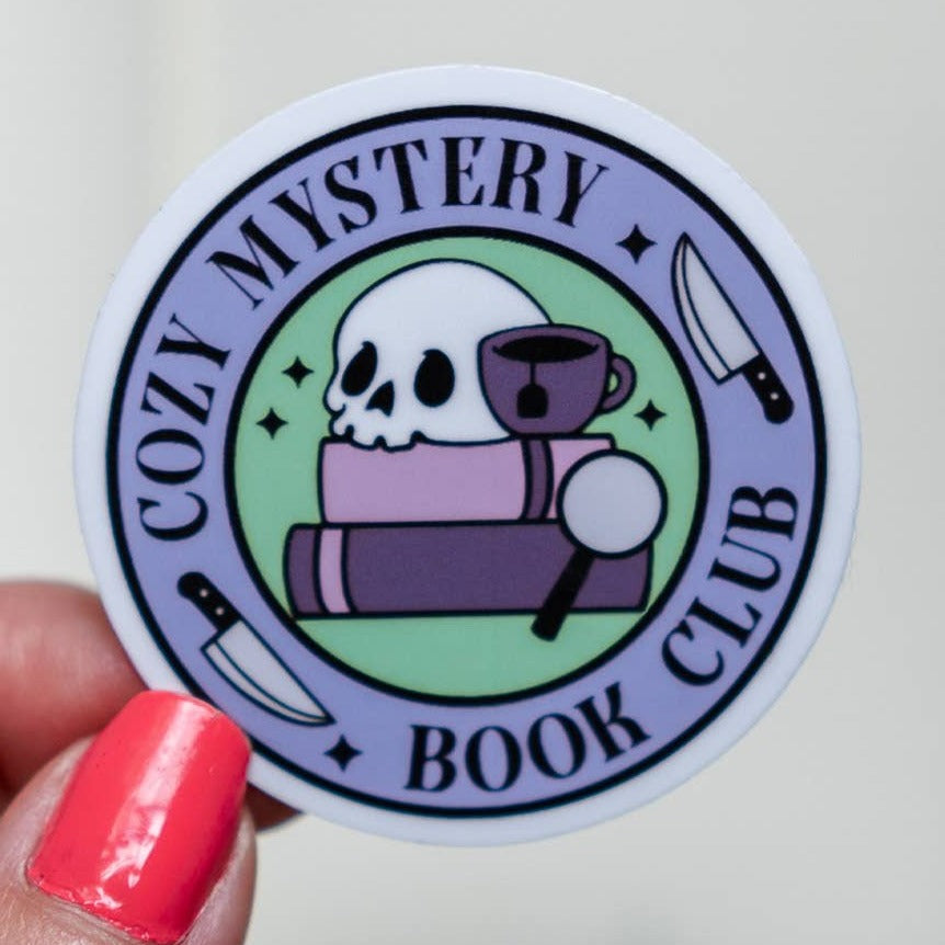 Alliterates - Cozy Mystery Book Club Sticker