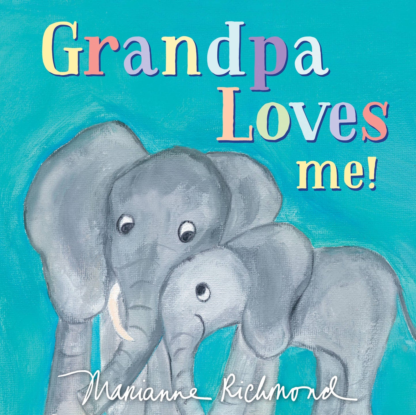 Grandpa Loves Me!: A Sweet Baby Animal Book (BB)