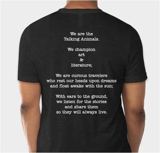 T-Shirt - Talking Animals Text