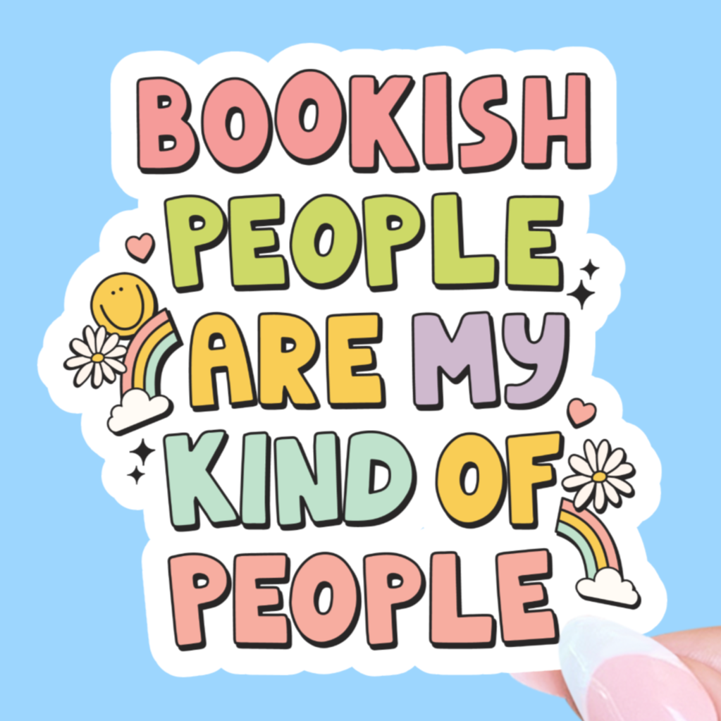 Radical - Bookish People Are My Kind of People Sticker