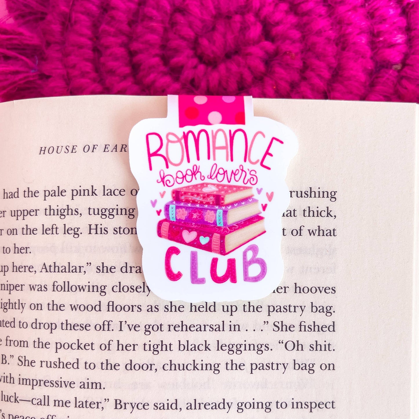Magnetic Bookmark - Emily Cromwell - Romance Book Lover's Club