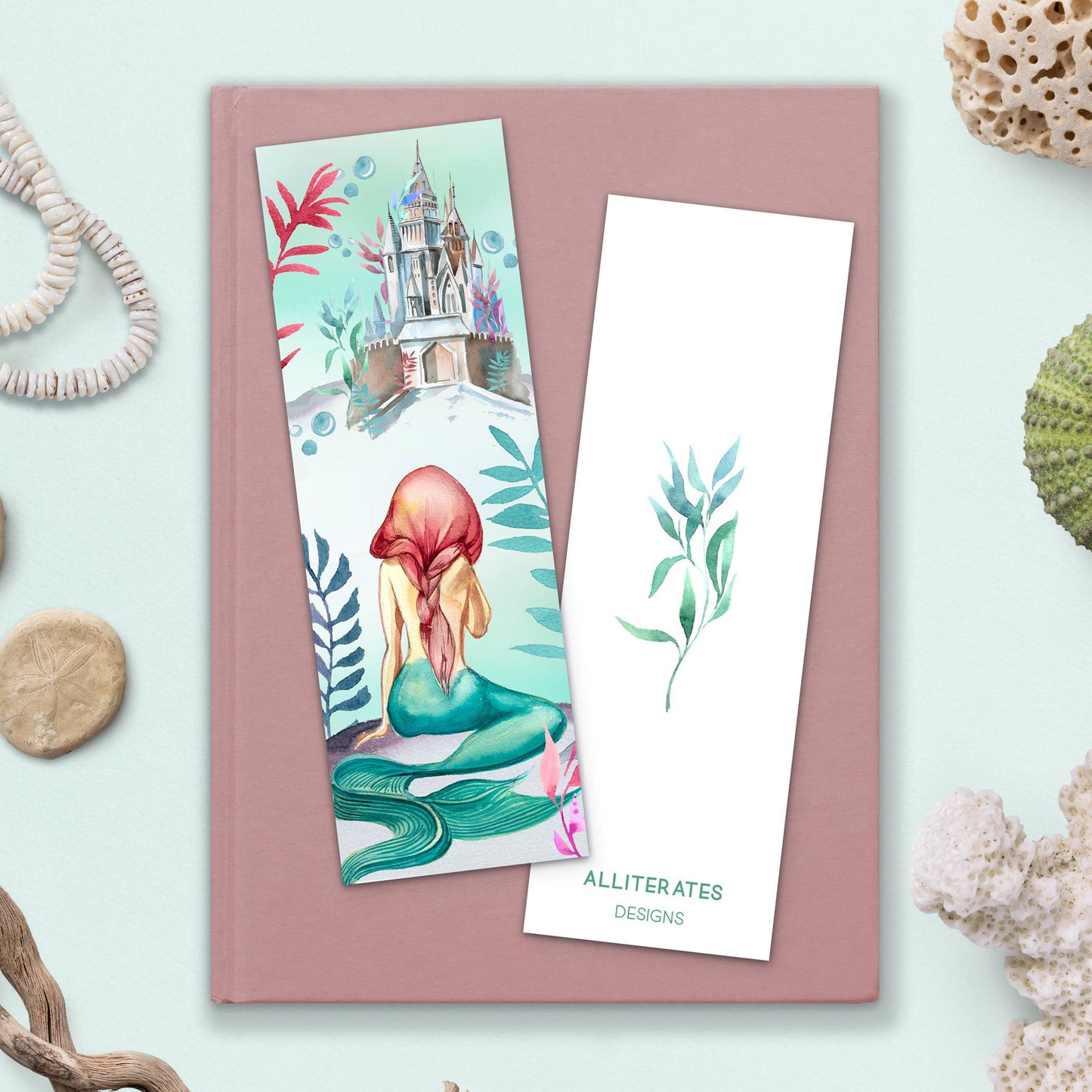Alliterates - Ariel-Inspired Bookmark