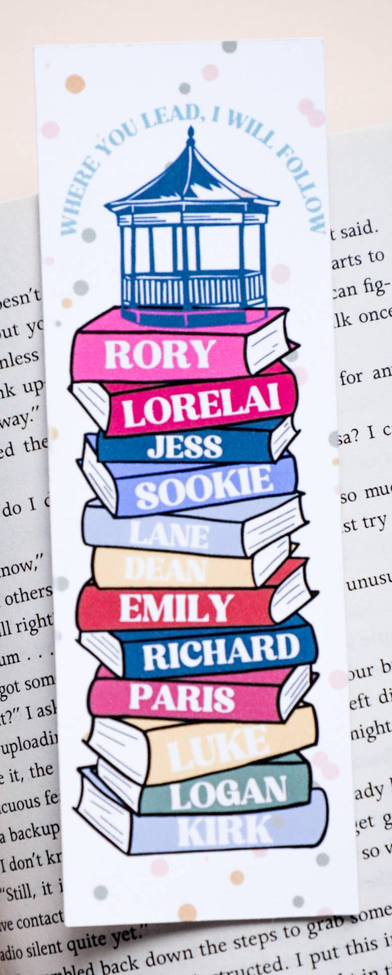 Furever Booked - Gilmore Girls Bookmark - Laminated