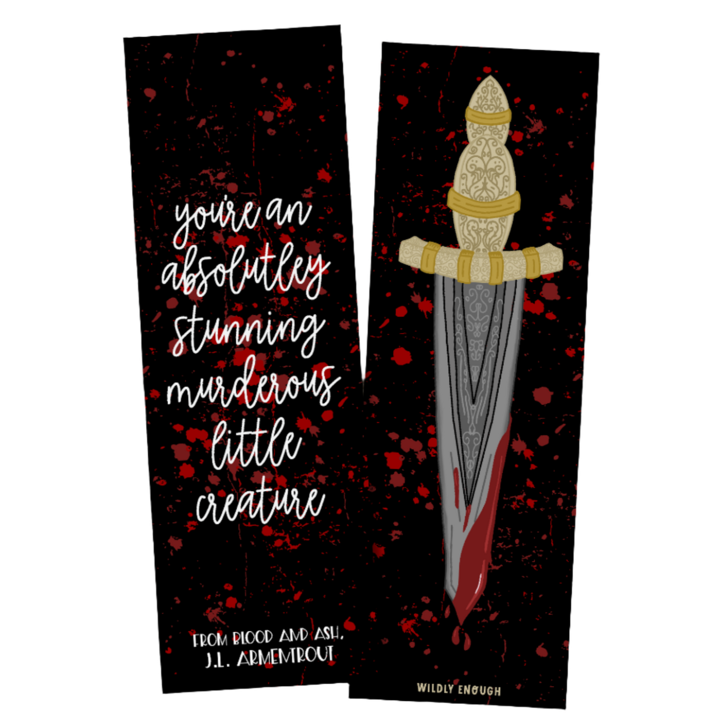 Wildly Enough - Absolutely Stunning Murderous Little Creature Bookmark