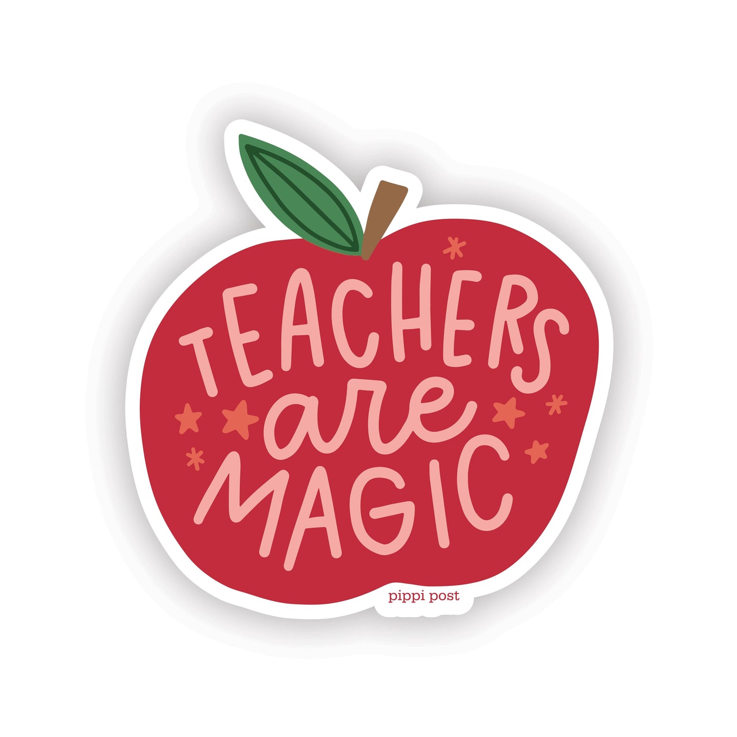 Pippi Post - Teachers Are Magic Decal Sticker