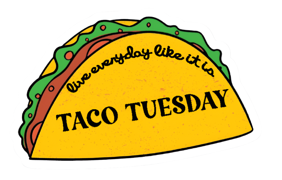 Taco Tuesday Sticker