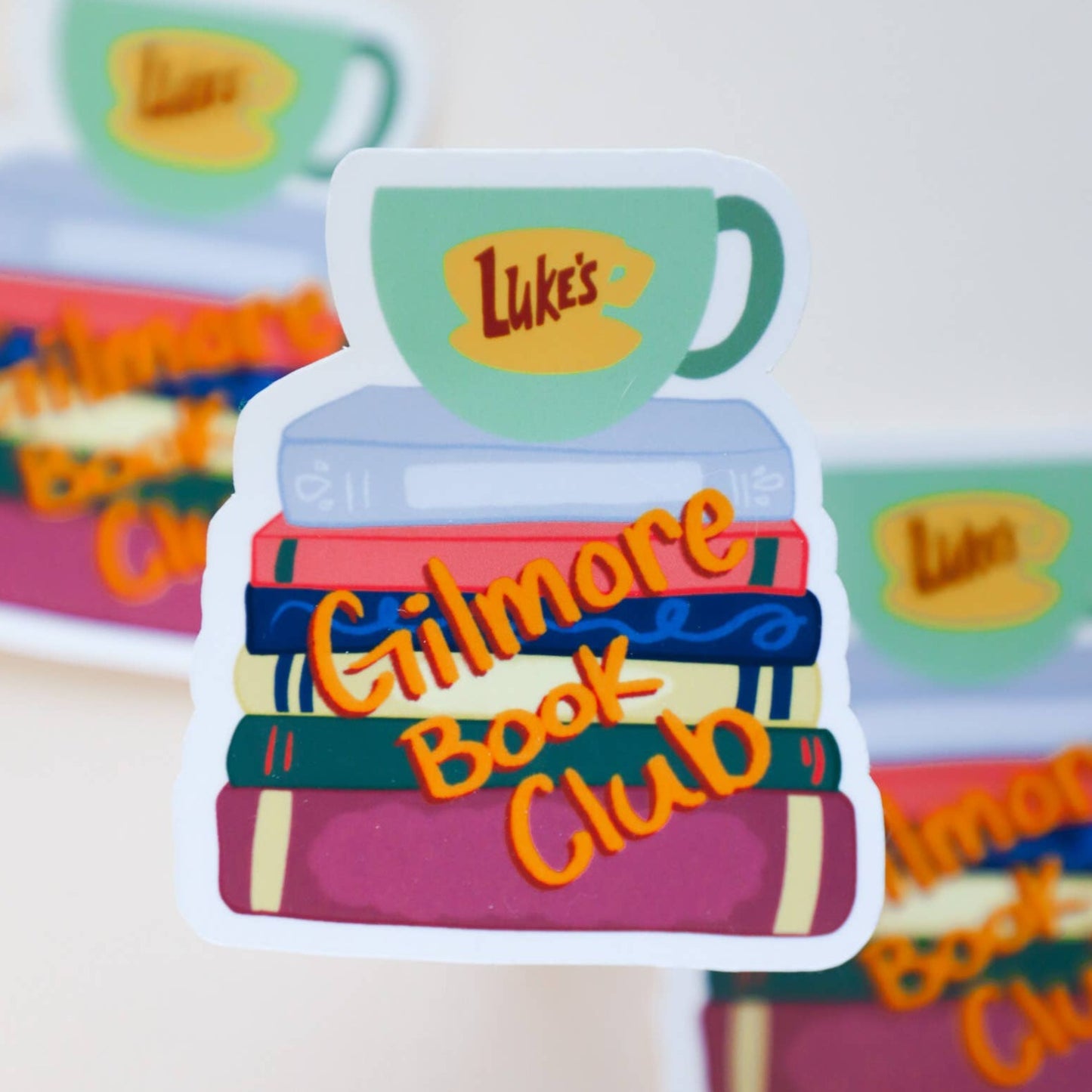 Furever Booked - Gilmore Girls Book Club Sticker