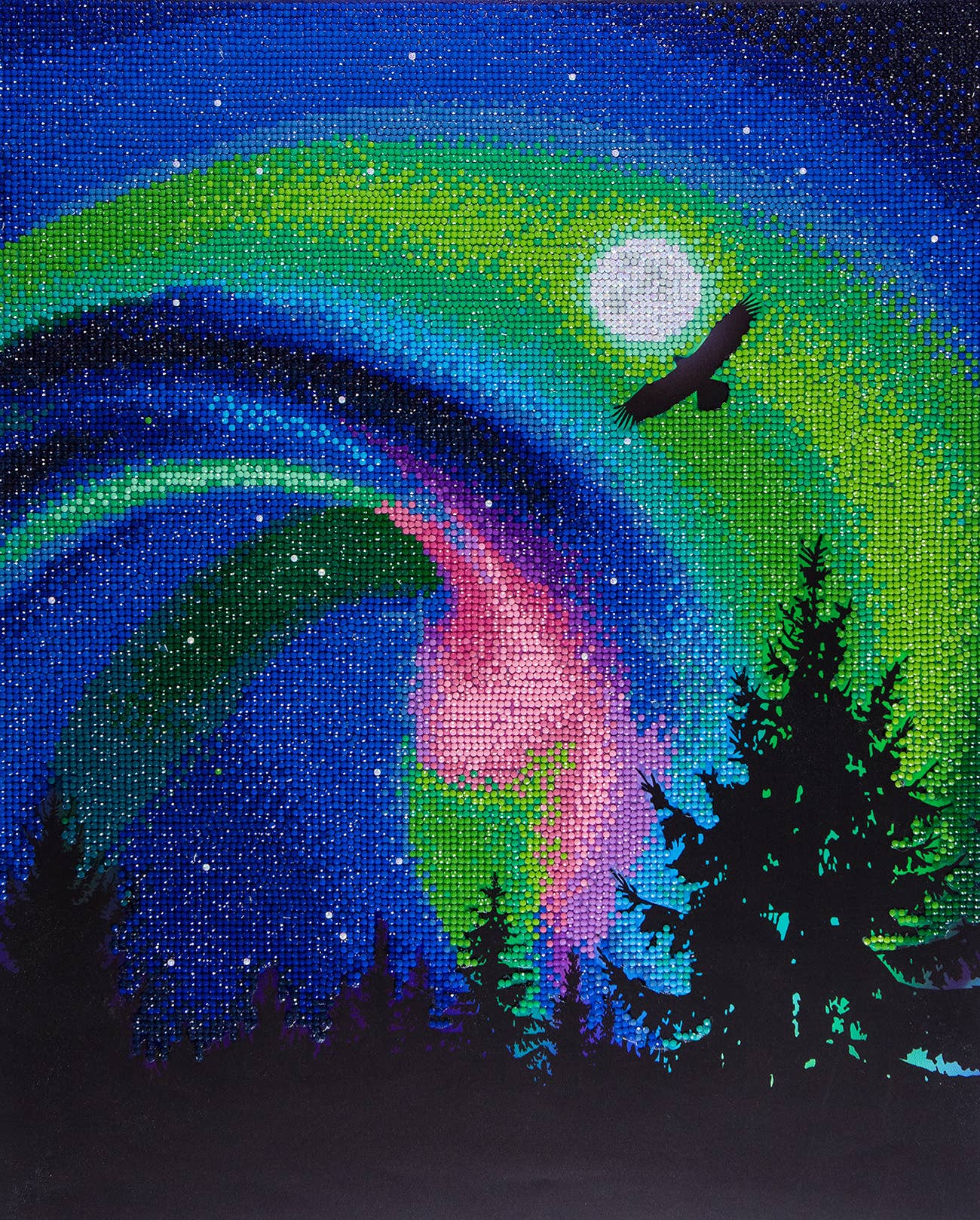 Diamond Arts-Aurora Eagle Diamond Art Kit Advanced