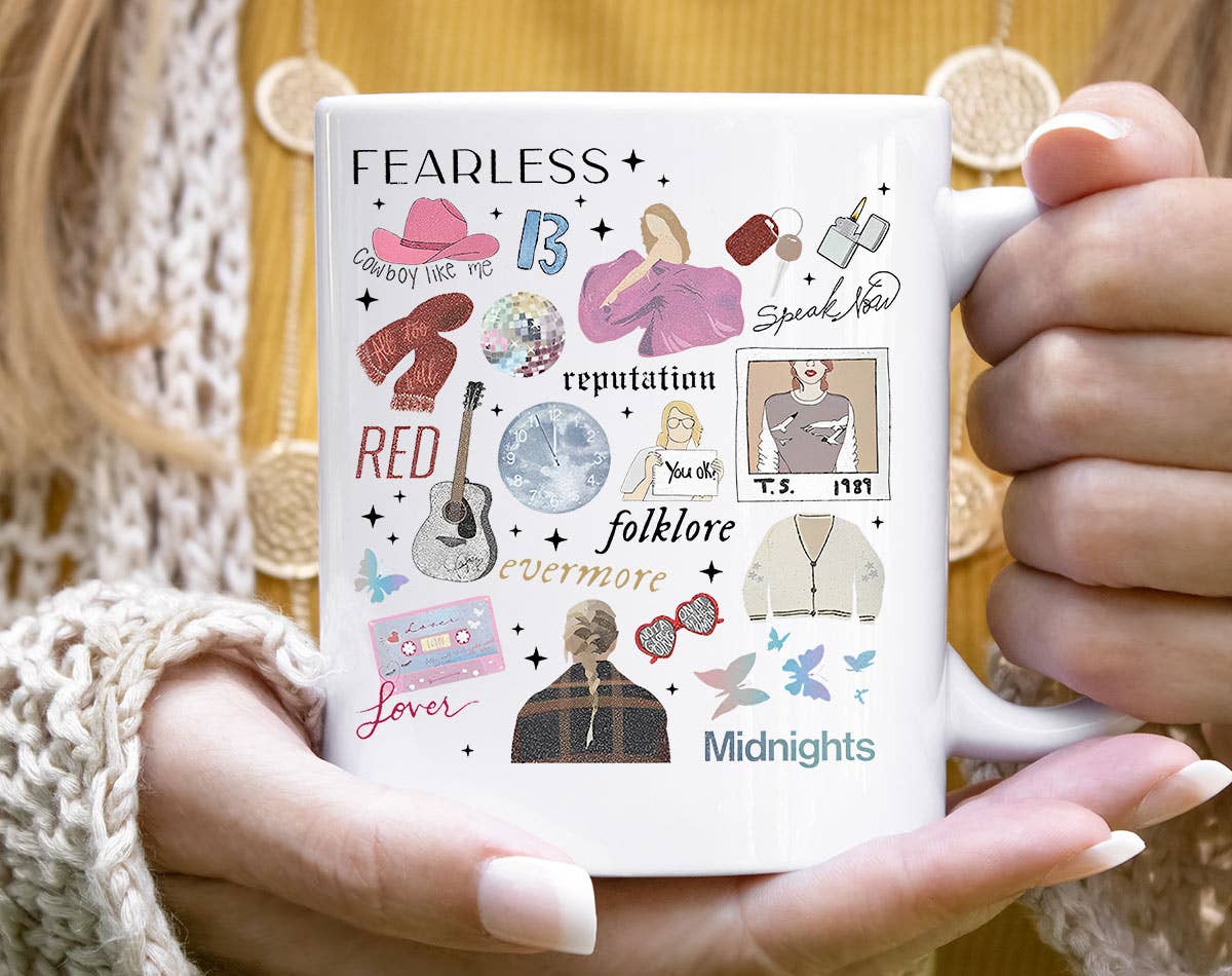 Taylor Eras Inspired - Pop Music Coffee Mug