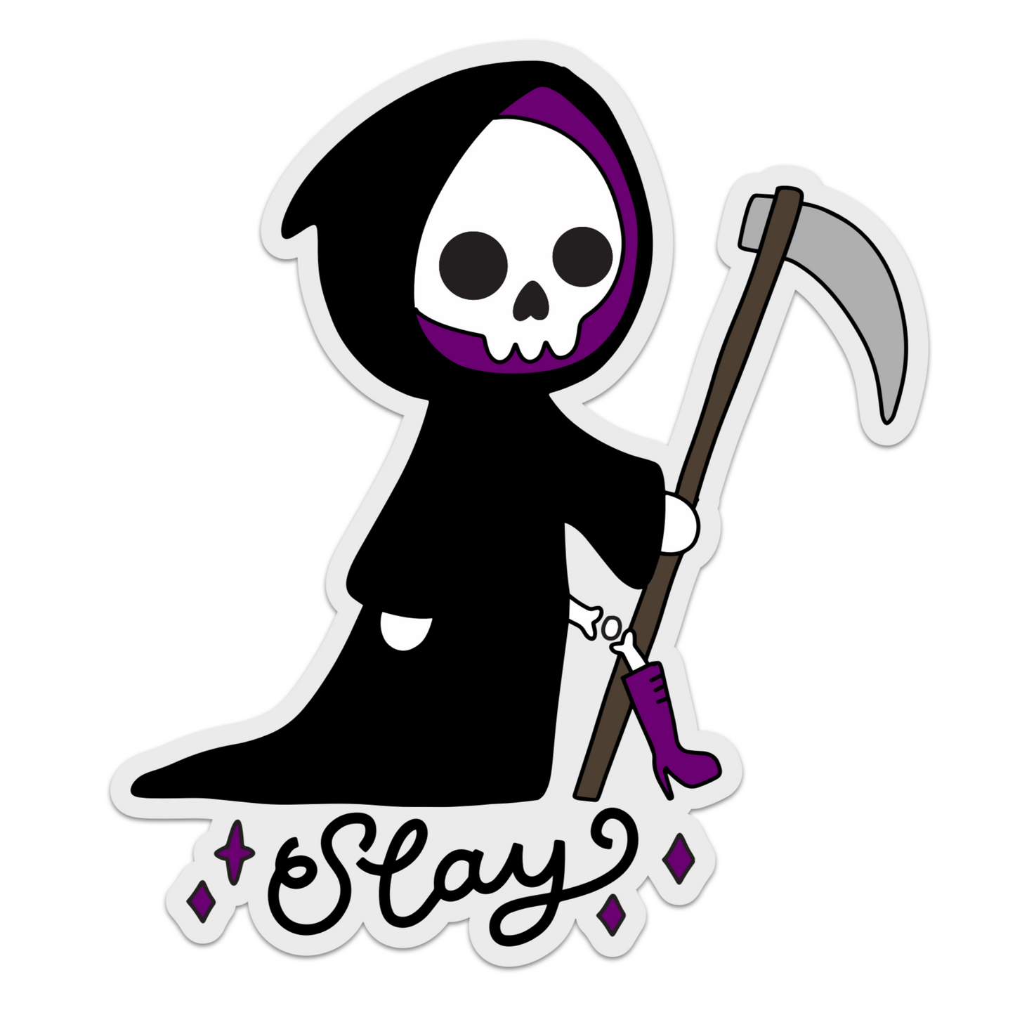 Mouthy Broad - Slay Sticker