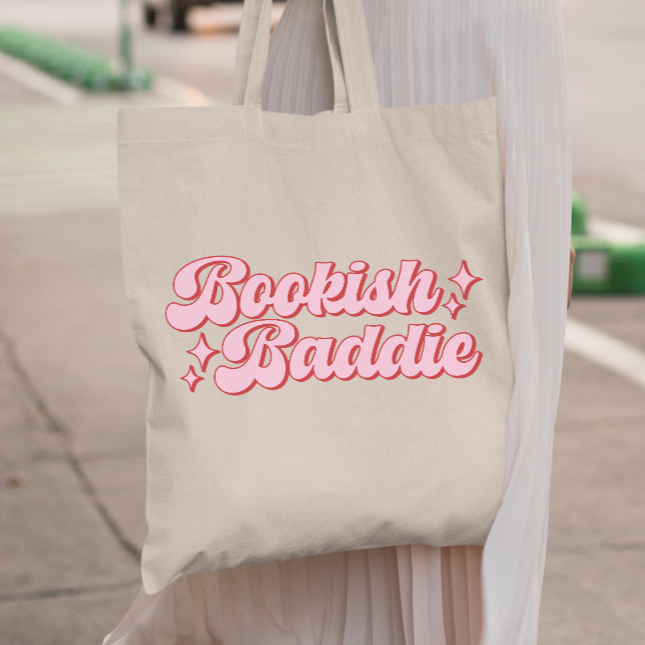Indigo Maiden - Bookish Baddie Reader Book Lover Tote Bag