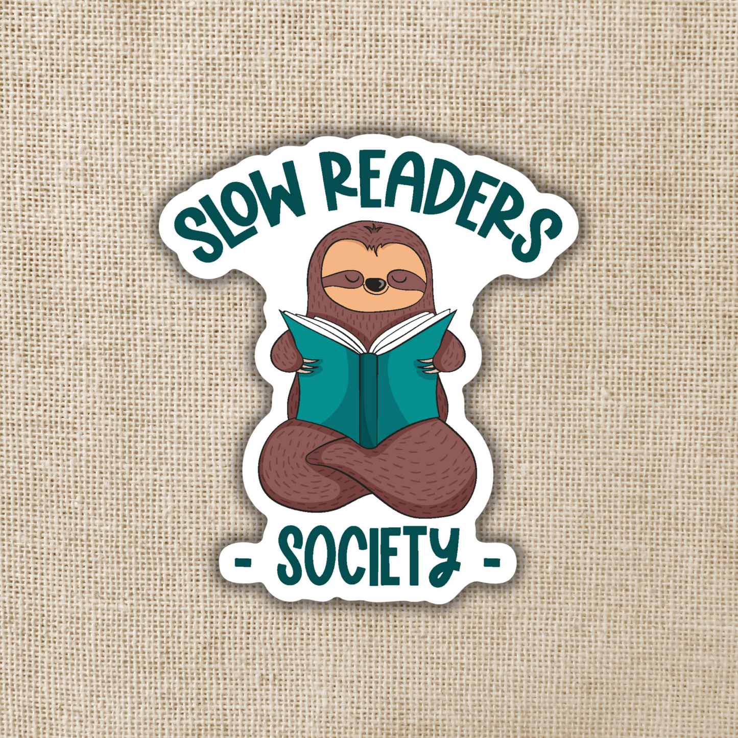 Wildly Enough - Slow Readers Society Sticker