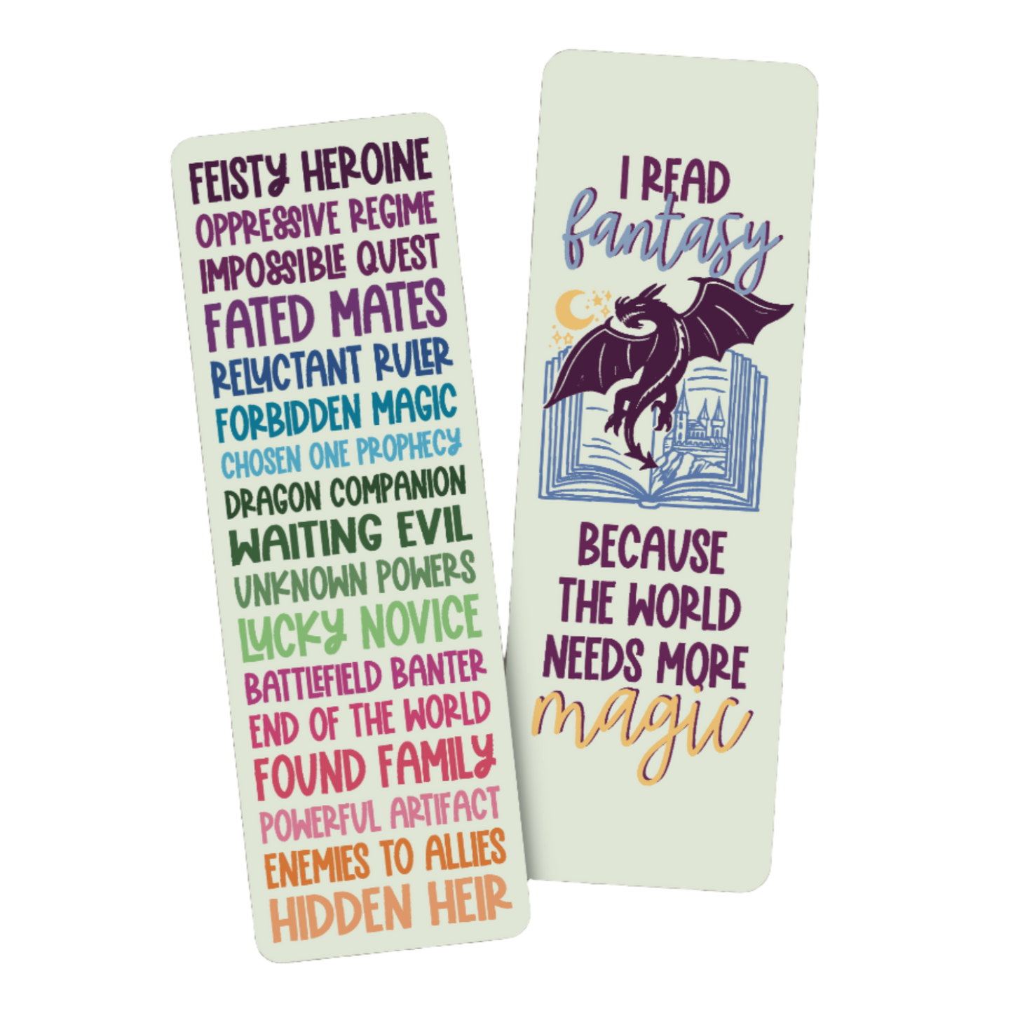 Wildly Enough - Best Fantasy Tropes Bookmark