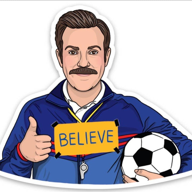The Found - Ted Believe Die Cut Sticker