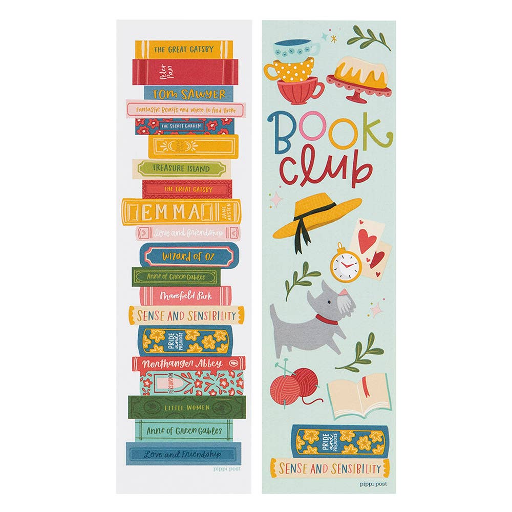 Pippi Post - Book Club Bookmark Set