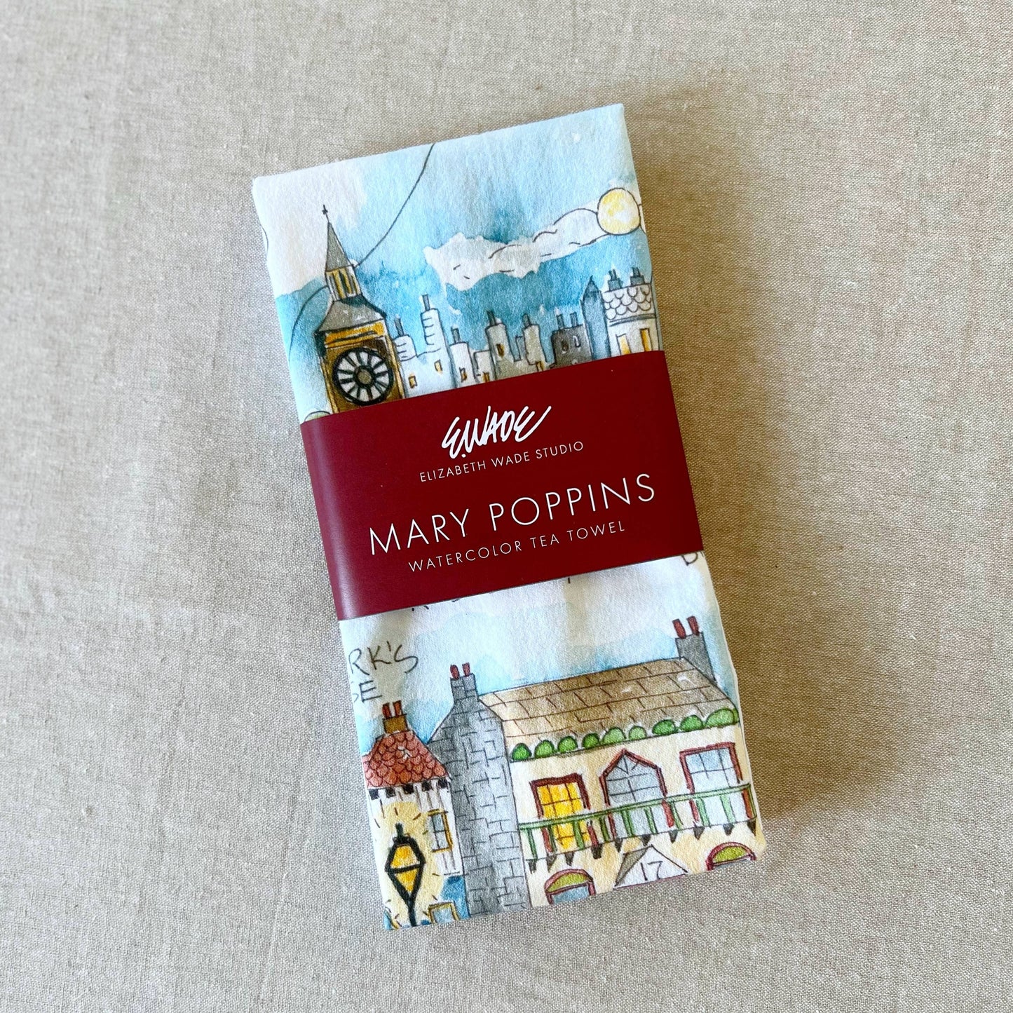 Elizabeth Wade - Mary Poppins Tea Towel