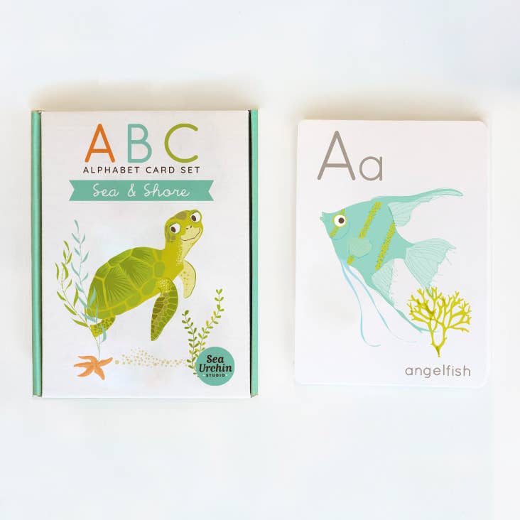 ABC Card Set | Sea & Shore