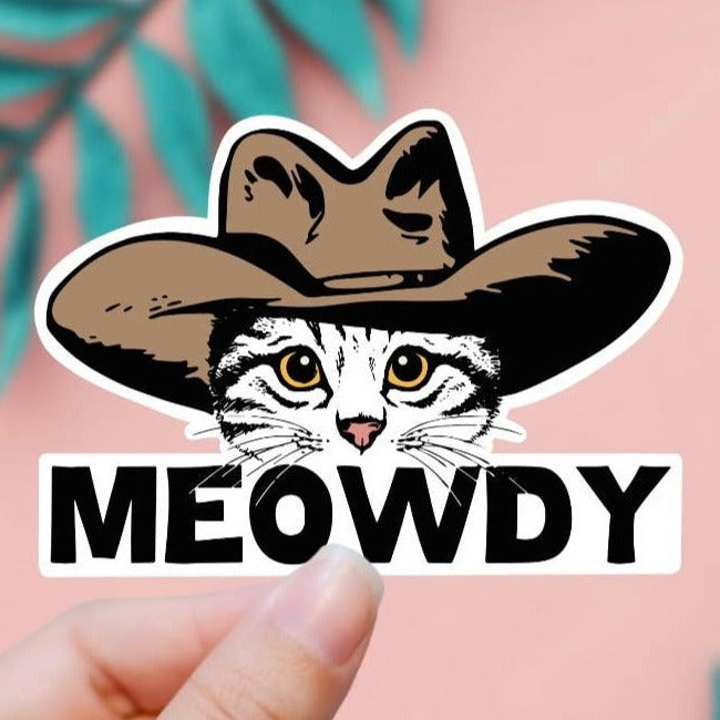 EnchantingSunshine - Meowdy Sticker