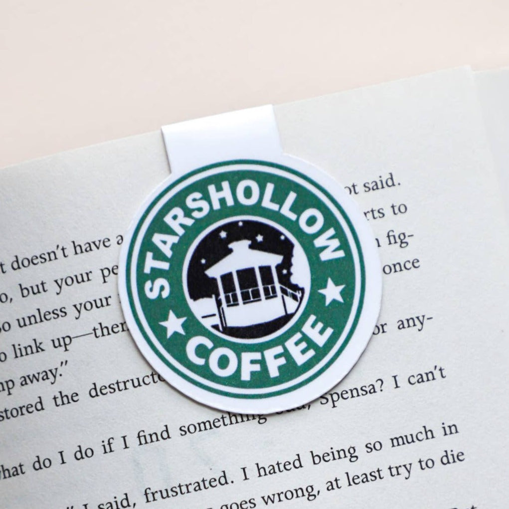 Furever Booked - Starshollow Coffee Magnetic Bookmark