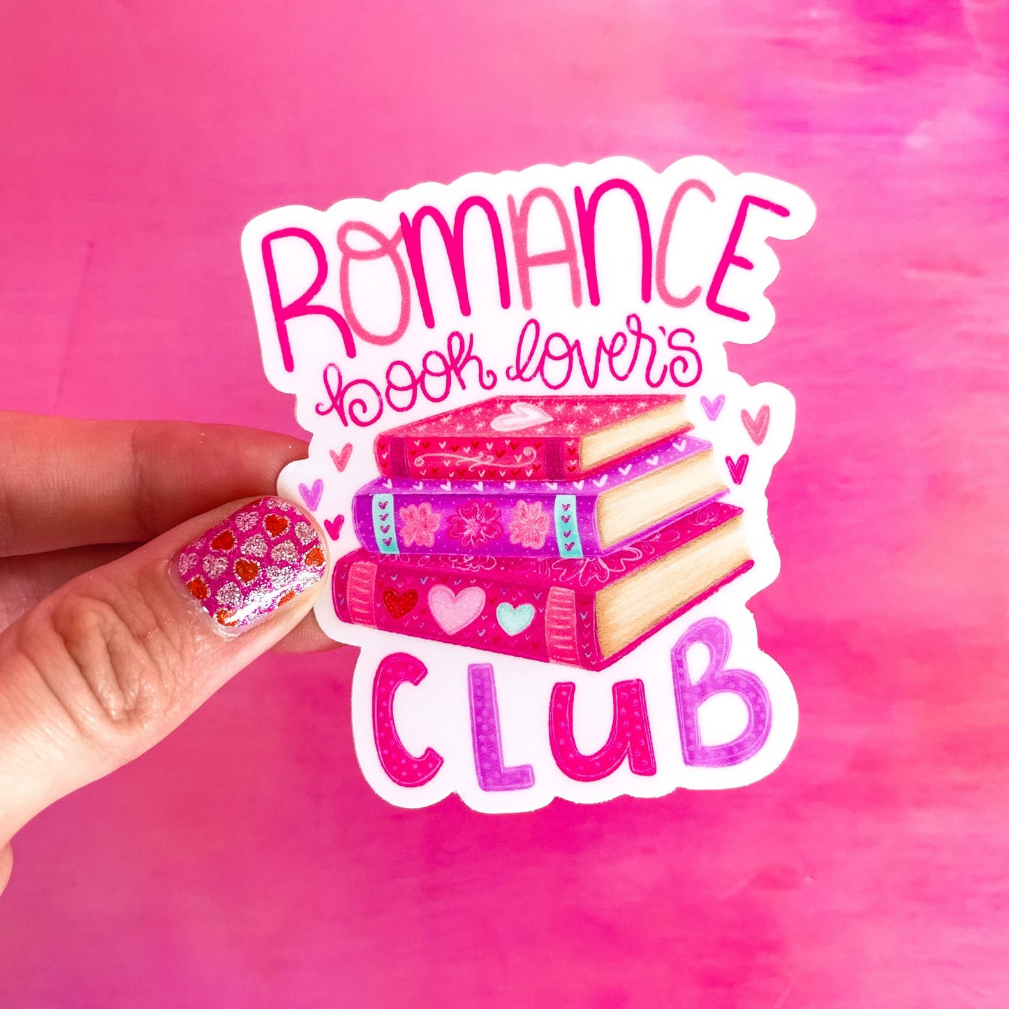 Emily Cromwell - Romance Book Lover's Club Vinyl Sticker