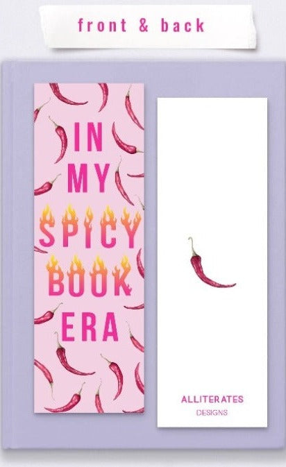 Alliterates - In My Spicy Book Era Bookmark