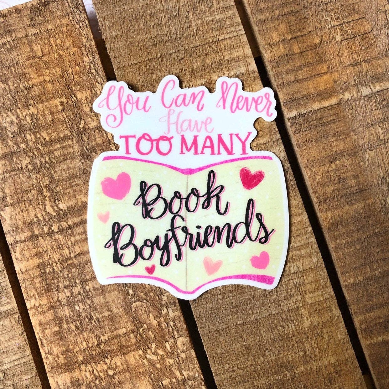 Emily Cromwell - Book Boyfriends Vinyl Decal Sticker