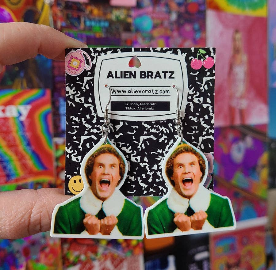 Earrings - Santa, I Know Him!