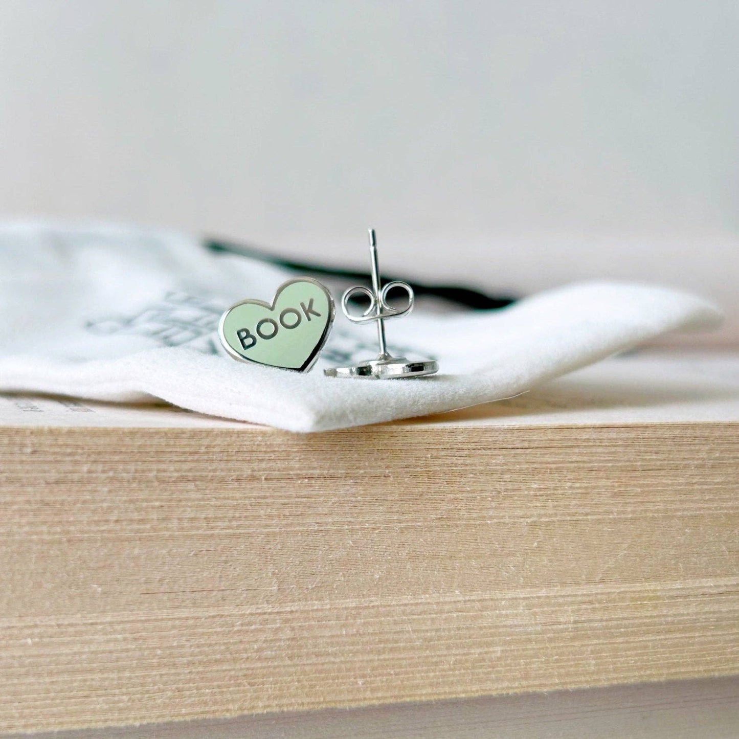 Earrings - Green Book Lover