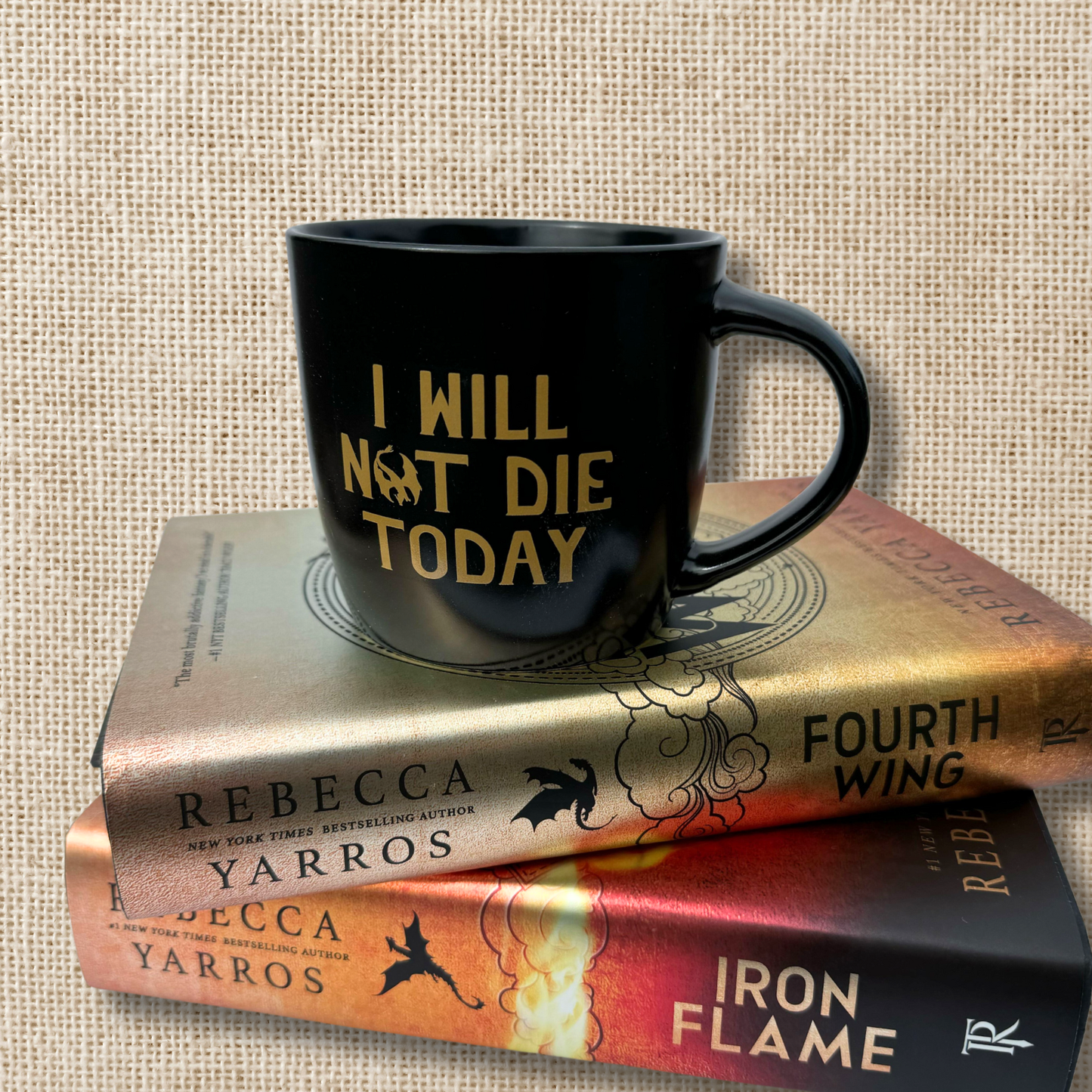 Mug - I Will Not Die Today Mug | Fourth Wing