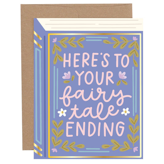 Greeting Card - Fairy Tale Ending Wedding
