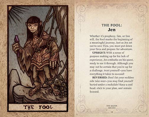 Tarot Deck - The Dark Crystal Tarot Deck and Guidebook