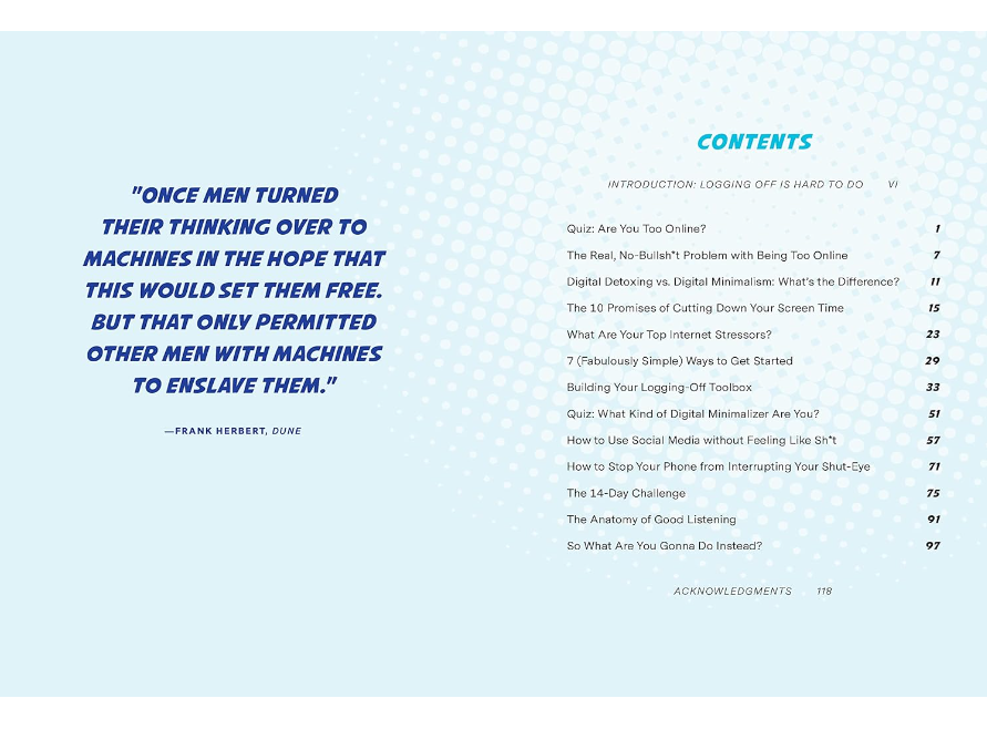 Log Off: Digital Detox for the Extremely Online