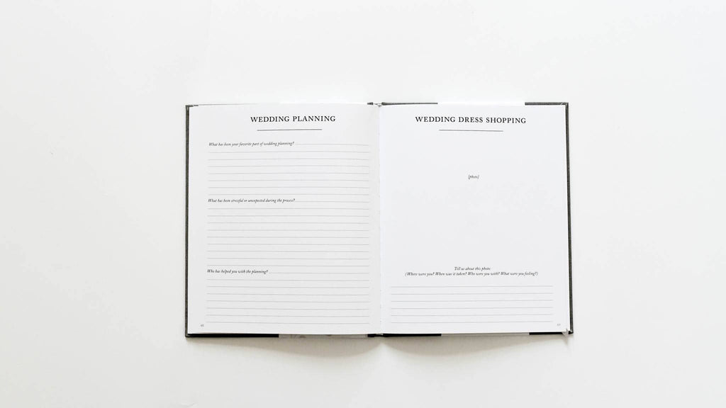 Engagement Journal | Gift for New Brides | Book for Couples: Taupe