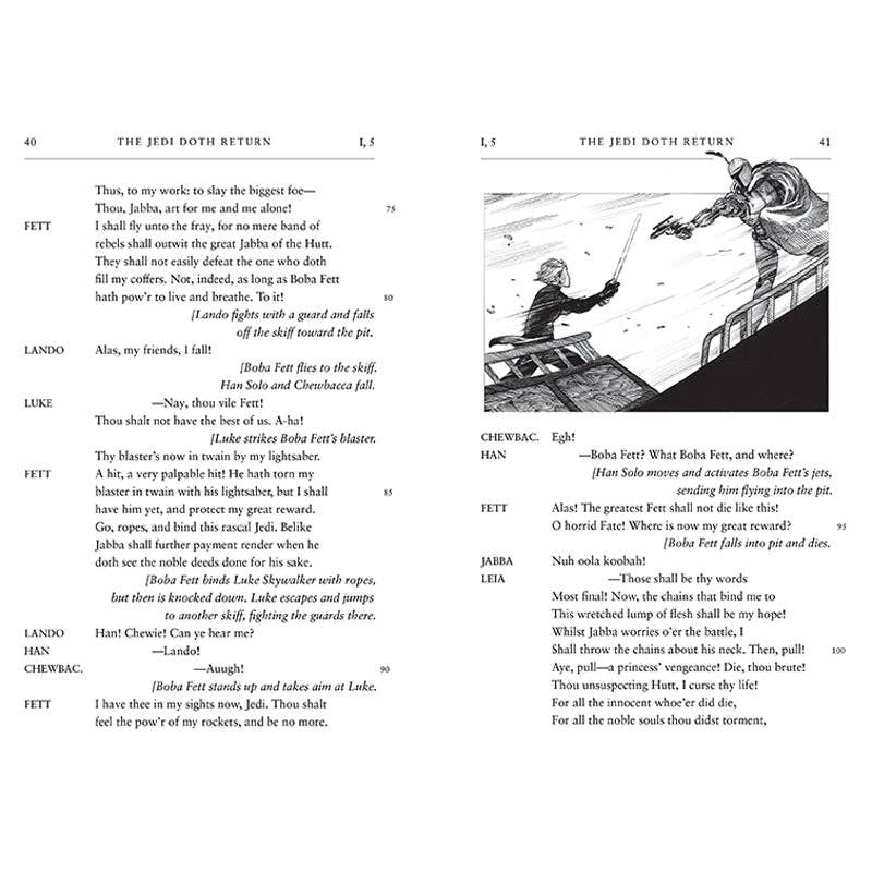 William Shakespeare's The Jedi Doth Return: Star Wars Pt 6