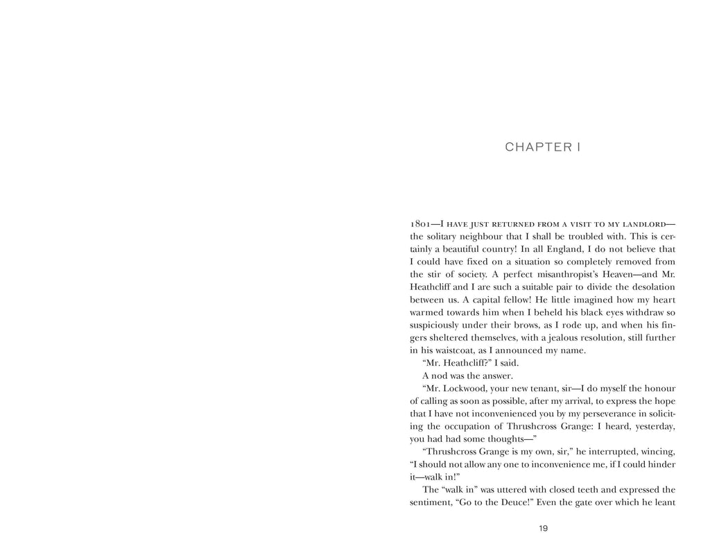 Wuthering Heights by Emily Brontë (Signature Clothbound Edition)