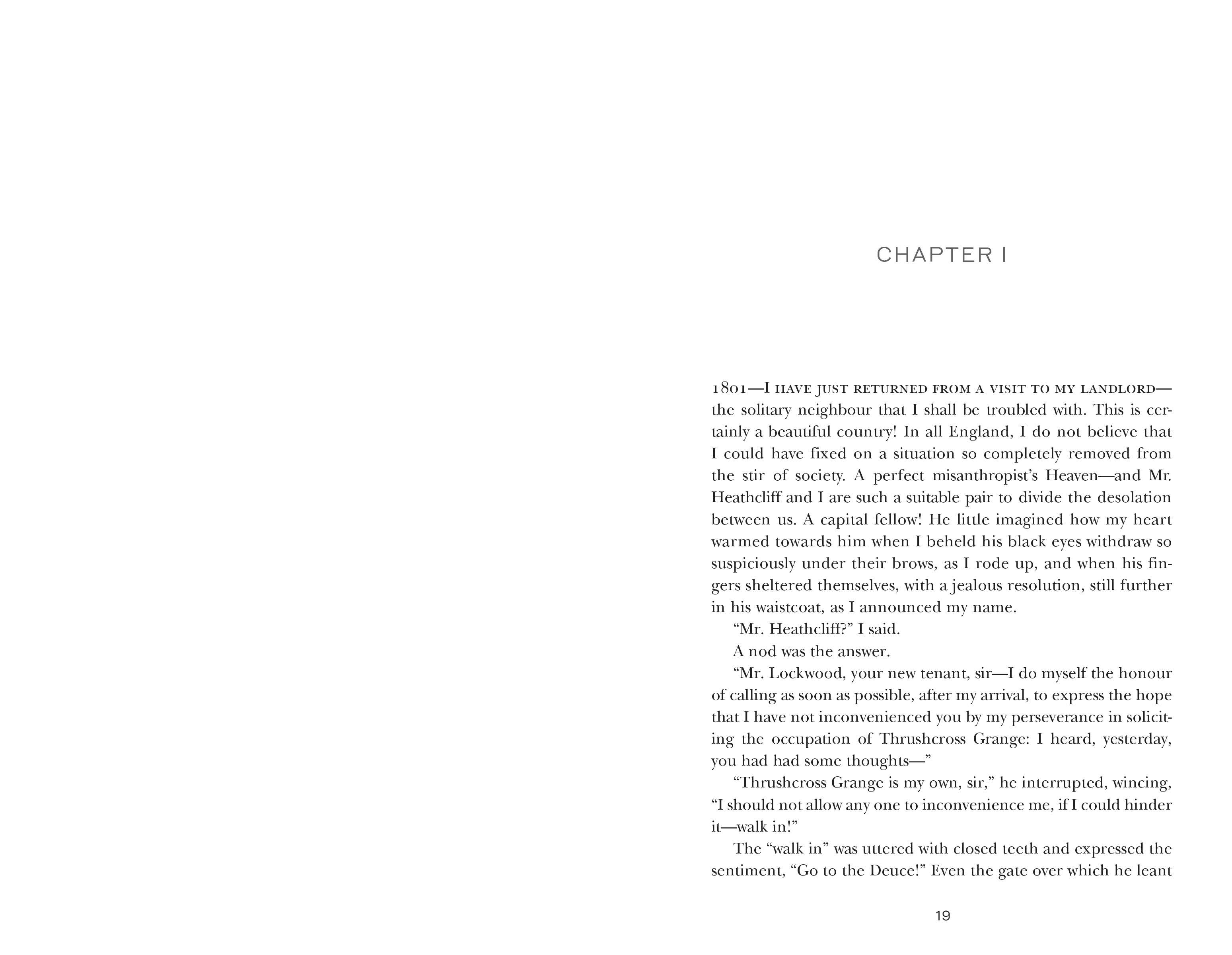 Wuthering Heights by Emily Brontë (Signature Clothbound Edition)