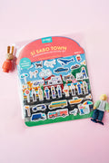 Sí Sabo Town: A Bilingual Reusable Sticker Play Set
