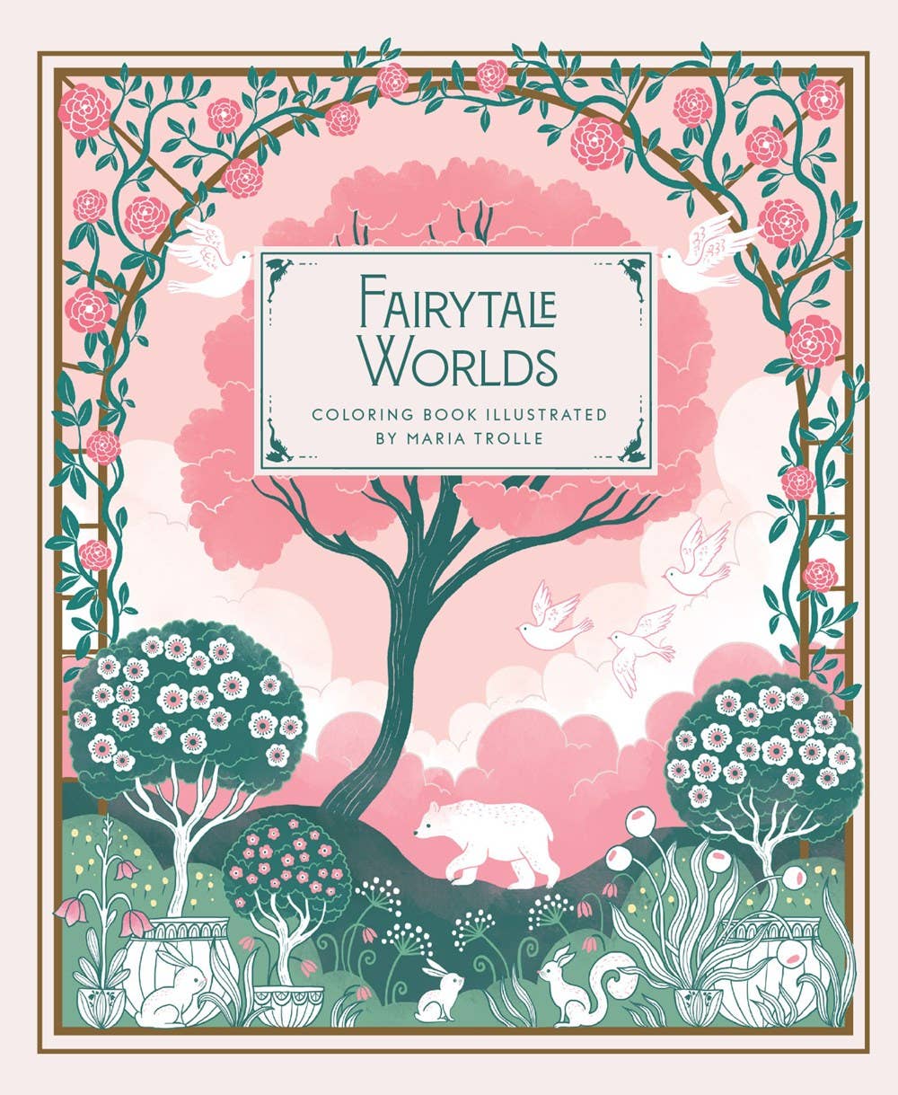 Coloring Book - Fairytale Worlds